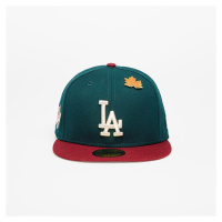 New Era Los Angeles Dodgers Ws Contrast 59Fifty Fitted Cap New Olive/ Optic White