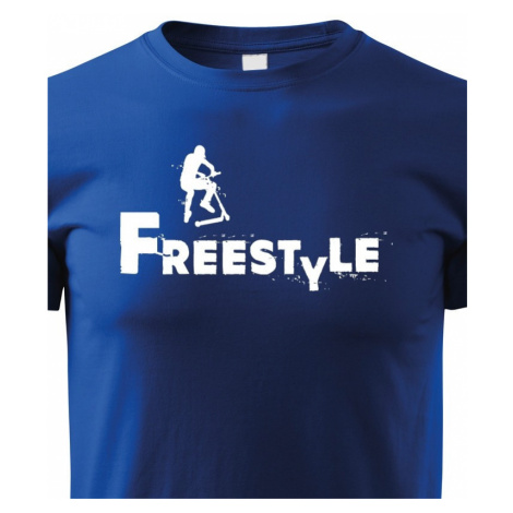 Dětské tričko s Freestyle koloběžkou BezvaTriko