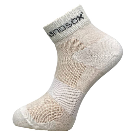 nanosox SPORT CYKLON ponožky .bílá+barva AGTIVE