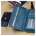 Dámská kožená peněženka Gregorio LN-119 modrá