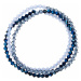 Evolution Group Náramek s krystaly modrý 33081.5 metalic blue