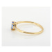 Zlatý prsten s tanzanitem a diamanty L'amour Diamonds JR11384TZNY + dárek zdarma