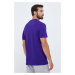 Bavlněné tričko adidas Originals fialová barva