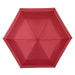 Samsonite Skládací deštník Pocket Go - tmavě červená