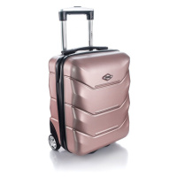 Rogal Růžový mini luxusní příruční kufr 
