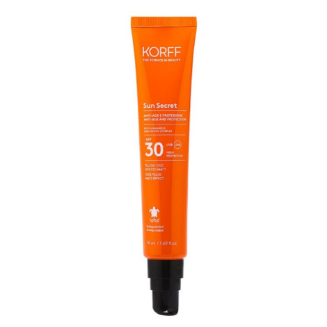 KORFF Sun Secret Pleťový fluid s matujícím efektem SPF30 50 ml