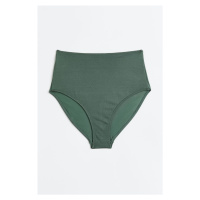 H & M - Bikinové kalhotky - zelená