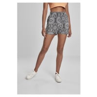 Urban Classics / Ladies AOP Viscose Resort Shorts bandana