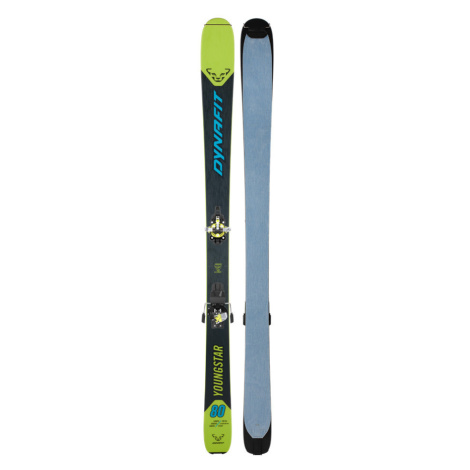 Skialpový set Dynafit Youngstar Ski Set 22/23 Délka lyží: 130 cm / Barva: černá/tyrkysová