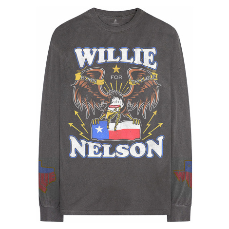 Willie Nelson tričko dlouhý rukáv, Texan Pride AP, pánské RockOff