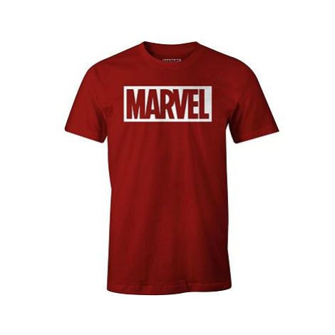 Marvel - Red Classic Logo - tričko Cotton Division