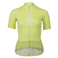 POC Cyklistický dres s krátkým rukávem - ESSENTIAL ROAD LADY - žlutá
