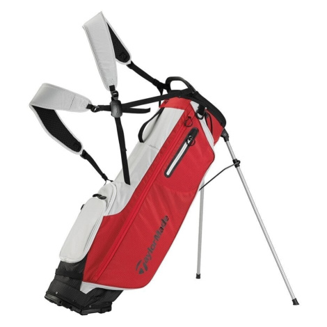 TaylorMade Flextech Superlite Silver/Red Stand Bag