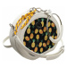 Originální kulatá kabelka dámská listonoška ananas Monnari