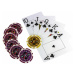 1212  GamesPlanet Poker Set, 500 laserových žetonů Ultimate