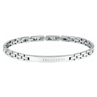 Trussardi Originální ocelový náramek T-Steel TJAXV15