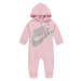 Nike Sportswear Overal pink / stříbrně šedá