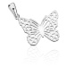 Stříbrný přívěsek 925 - plochý filigránový motýl