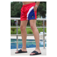Madmext Men's Red Marine Shorts 4265