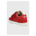 Dětské sneakers boty Geox červená barva