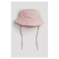H & M - Bavlněný klobouk bucket - růžová