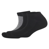 CRIVIT Dámské sportovní ponožky s BIO bavlnou, 3 páry (černá/šedá)