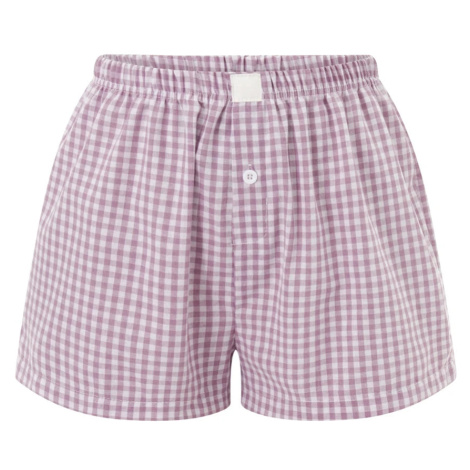 Dámské kostkované šortky
