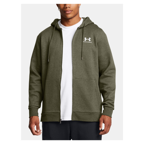 Pánská mikina Under Armour UA Icon Fleece FZ Hood-GRN