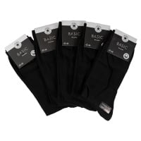 Star Socks Bavlněné ponožky SET 5 - pánské černé