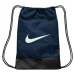 Nike Brasilia 9.5 Drawstring Bag Midnight Navy/Black/White Kapsa na přezůvky