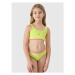 Dívčí dvoudílné plavky 4F - zelené/růžové