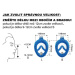 Acra Sport 56171 Celoobličejová potápěčská maska se šnorchlem