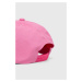 Bavlněná baseballová čepice North Sails růžová barva, 21633