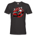 Pánské tričko s potiskem Toyoto Red Supra -  tričko pro milovníky aut