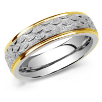 L´AMOUR snubní prsten pro muže a ženy z chirurgické oceli