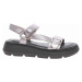 Tamaris Dámské sandály 1-28274-36 pewter Stříbrná