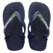 Havaianas dětské žabky/sandály 4140577-3587 Navy Blue/Citrus Yellow