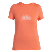 Dámské funkční triko Icebreaker Women Merino 150 Tech Lite III SS Tee IB Grown Naturally