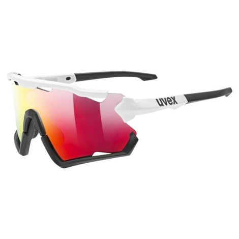 UVEX Sportstyle 228 White/Black/Red Mirrored Cyklistické brýle