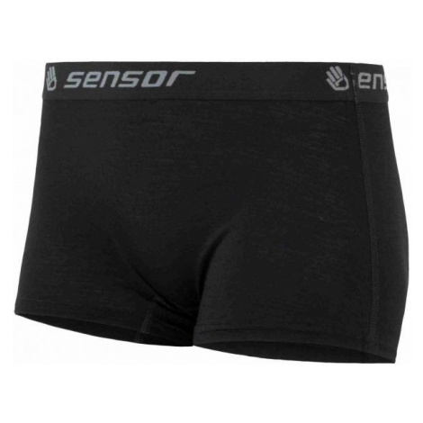 Sensor MERINO ACTIVE Dámské kalhotky, černá, velikost