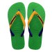 Dětské žabky Havaianas BRASIL MIX zelená barva