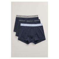 SPODNÍ PRÁDLO GANT TRUNK 3-PACK EVENING BLUE