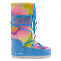 Vysoké zimní boty MOON BOOT Icon Tie Dye alaskan blue