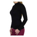 Tričko GymHero Longsleeve Seamless W 766-BLACK