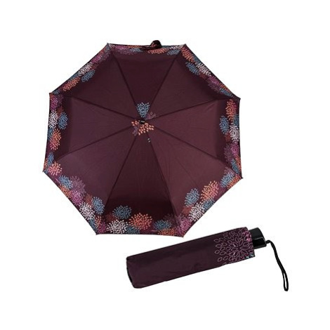 Doppler Fiber Mini Style - purple fior - dámský skládací deštník