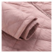NAX LOZERA Dámský kabát, růžová, velikost