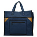 Run Away basic nákupní taška - modrá - 22L