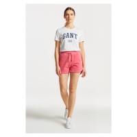 TEPLÁKOVÉ ŠORTKY GANT RELAXED SUNFADED SHORTS růžová