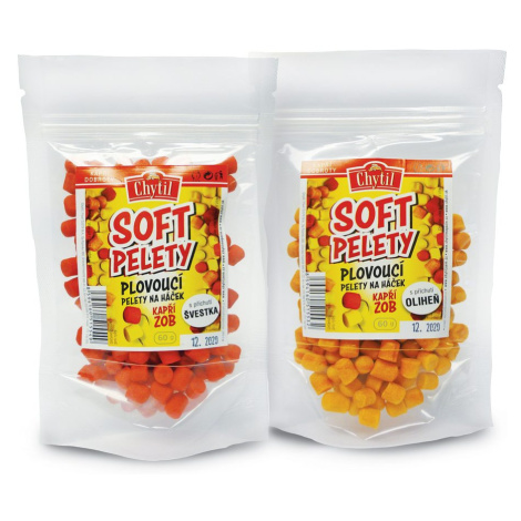 Chytil Soft pelety plovoucí 60 g - Jahoda