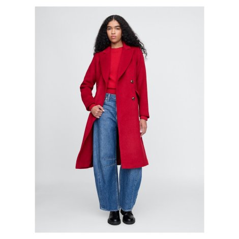 GAP Kabát s příměsí vlny Chesterfield - Dámské